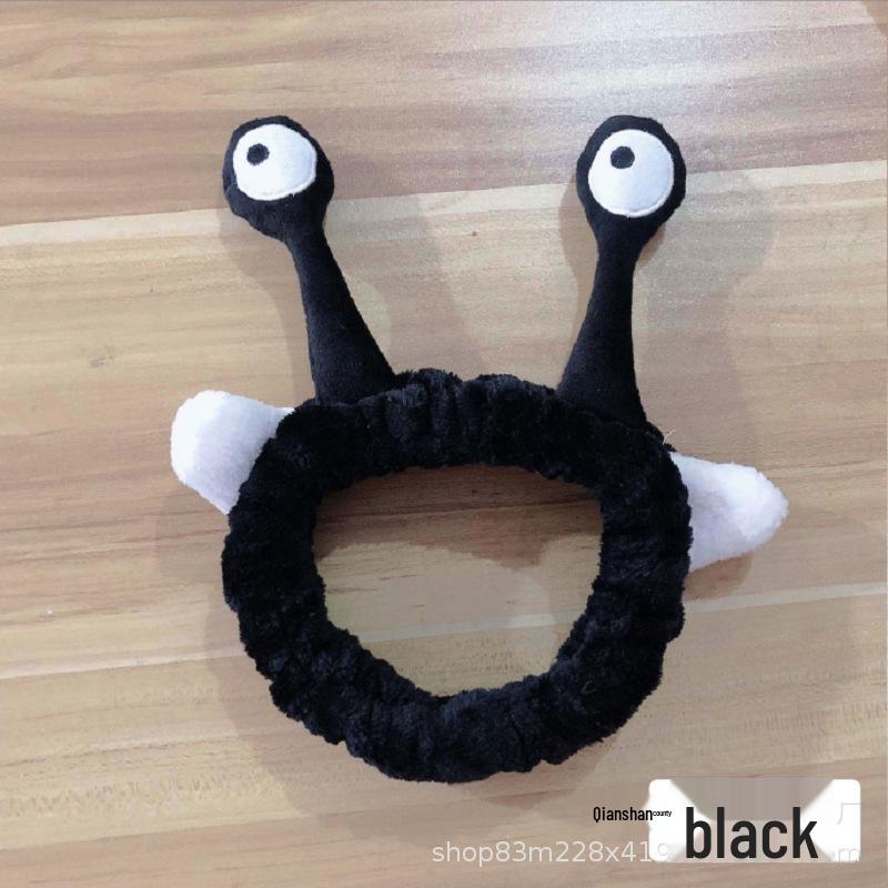 Animal Snail Hair Tie & Non-slip Headband for Women - Cute & Simple Design for Face Washing, Masking, & Hair Management.