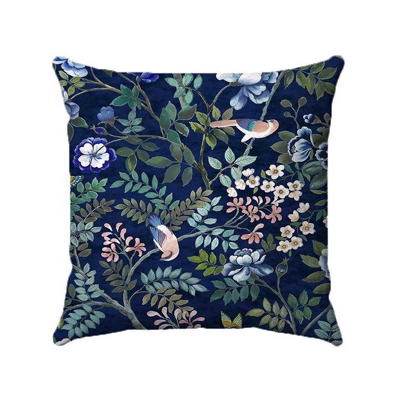 

Juste de coussin de luxe pour canapé, voiture, комод, внутреннее убранство, taie d oreiller mignonne, мотив de plantes et de fleurs 40x40cm