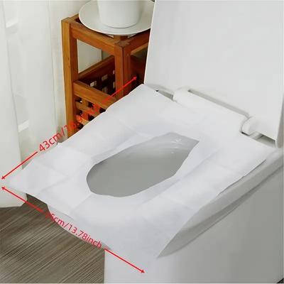 Disposable Toilet Seat Cushion Set Water-Based Soluble Personal Hygiene Travel & Business Convenient Toilet Paper Seat