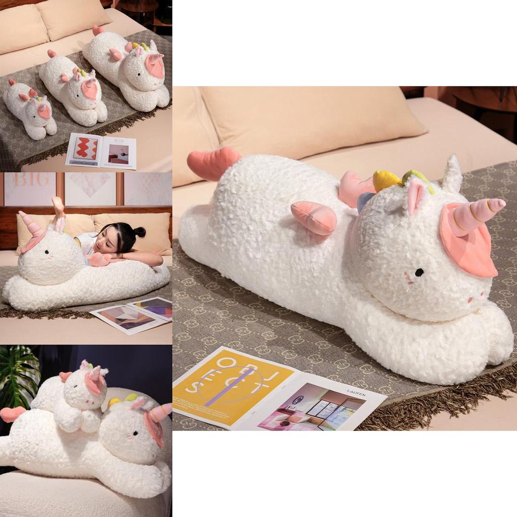 Gemütliches Einhorn-Plüschkissen zum Schlafen und zur Rückenunterstützung Weich und entzückendes Design