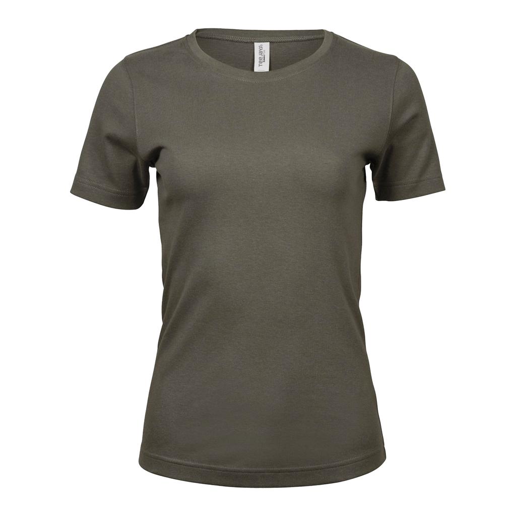 Tee Jays Womens/Ladies Interlock Short Sleeve T-Shirt