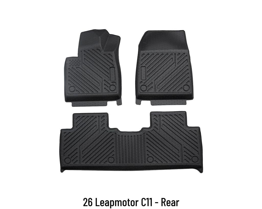 Eco-Friendly, Odorless, Wear-Resistant, Waterproof Leapmotor TPE Car Floor Mats