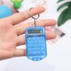 Portable Mini Flip Calculator Hanging Pendant Keychain Keyring Key Holder Gift