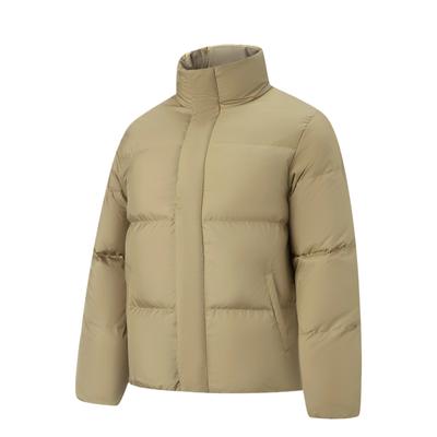 Stand Collar Long Sleeve Solid Color Down Jacket Men Outerwear AYMV337-5
