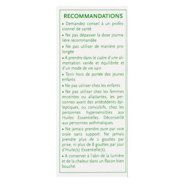 Phytosun Arôms Huile Essentielle Thym à Thuyanol Bio 5ml