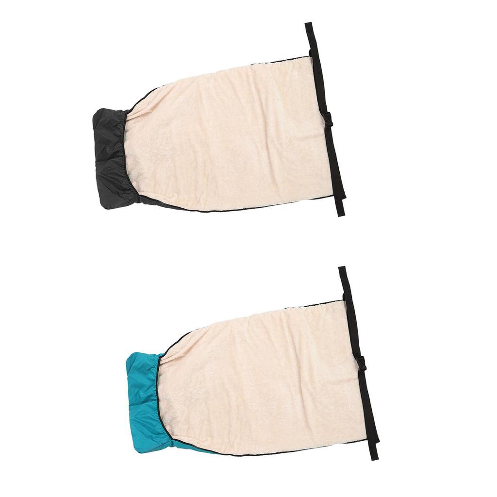 Wheelchair Blanket Thickened Waterproof Soft Washable Keep Warm Half Wrapped Blanket for Home Hospit