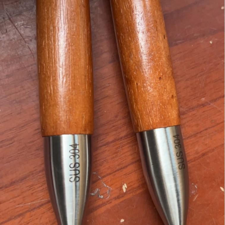 Rosewood Handled Thickened 304 Stainless Steel Wok Spatula and Ladle Set