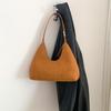 Retro suede bag versatile autumn and winter new niche armpit bag high-end fashion women's shoulder bag women