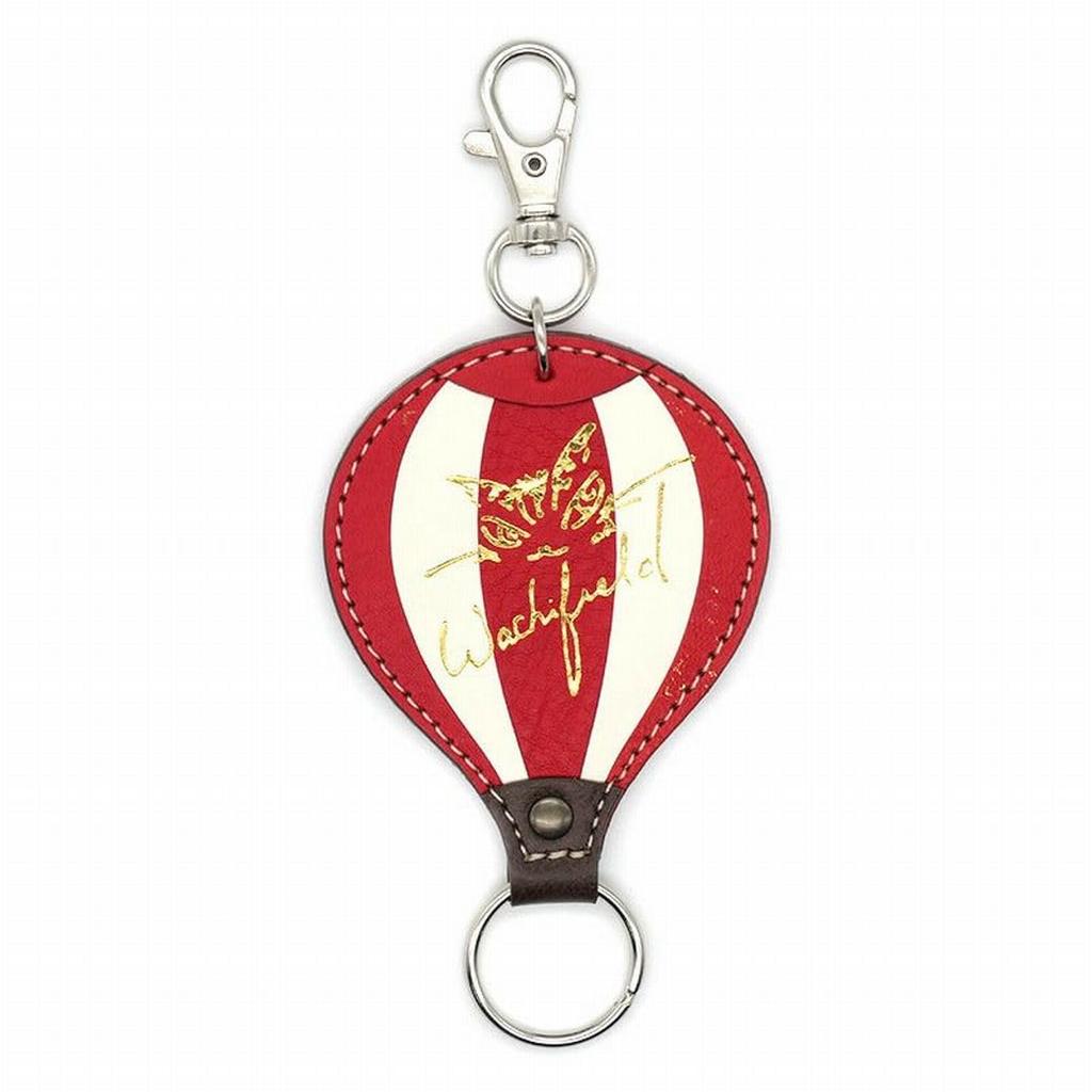Cat Dayan Dayan Genuine Leather Balloon Keychain Red [Wachifield]