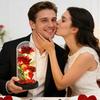 Konservierte Rose in Glaskuppel mit LED-Licht Künstliche Rote Rosendekoration Valentinstag