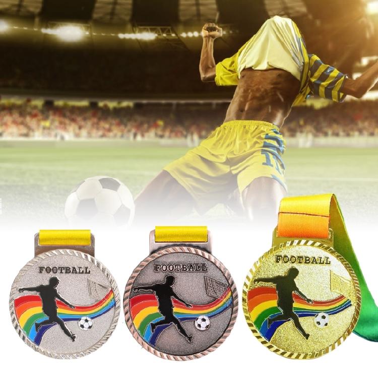 Award Medals for Kids and Adults Metal Prizes Awards Gold/Silver/Bronze Soccer Medals for Awards Sports Competitions