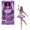 Barbie Ballet Wishes Black Signature Dress-Up Doll House for Pretend Play, Ages 6 and Up, Purple, JJX76