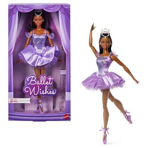 

Кукольный домик Barbie Ballet Wishes Black Signature для переодевания, для детей от 6 лет, фиолетовый, JJX76