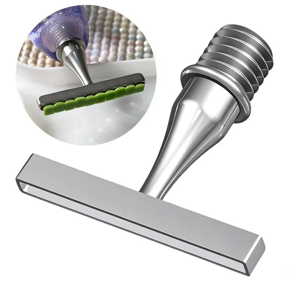 Ersatzstiftspitzen Glänzender Diamantmalstift DIY Handwerk Stickerei Metallschraubgewinde Spitzen Stiftspitzen 3D-Druck