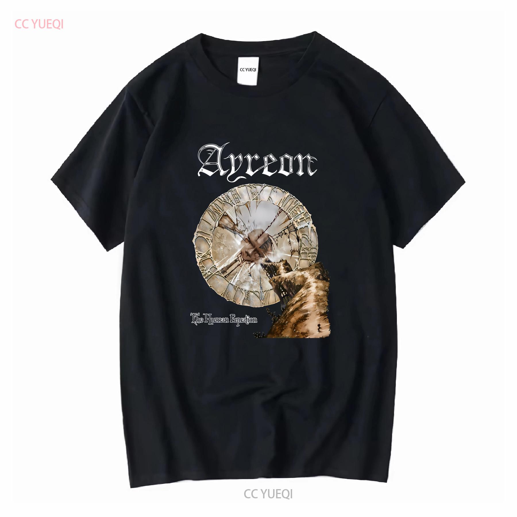 

NWT Ayreon The Human Equation Progressive Rock Band Music Album T Shirt S 4XL vintage Washed Slightly Top For Everyday Wear 4XL