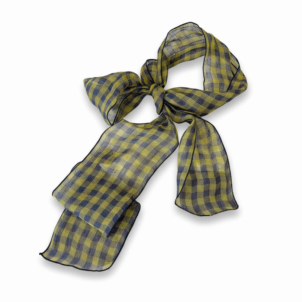 

Multicolor Long Scarf Cloth Art Plaid Stripped Dots Flower Scarves Versatile Photo Props Neckerchief Commutting Shopping