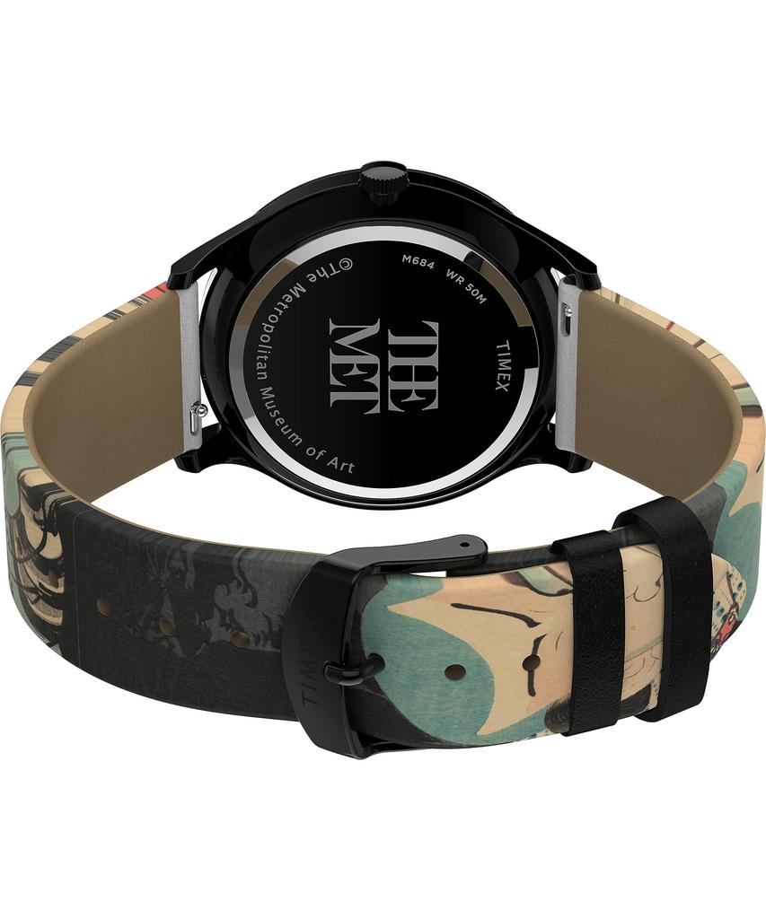 Timex 40mm The Met Kunisada Watch, Multicolor, One Size, 40mm The Met Kunisada Watch.