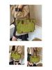 2025 Retro Matte Large-Capacity Women's Fashion Tote & Shoulder Bag