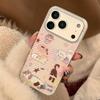 Cartoon Rainbow Cat Phone Case for iPhone 16, iPhone 17, and iPhone 17 Pro Max