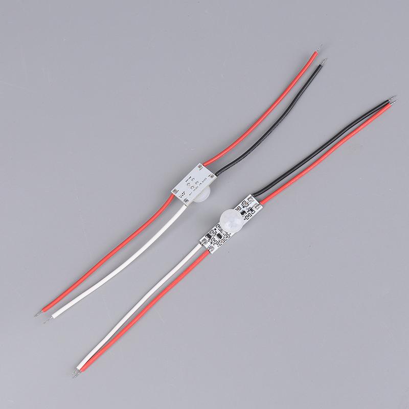 1 Stück PIR Infrarot Bewegungsmelder Schalter 5V-24V PIR Bewegungssensor DC Bewegungsmelder Timer Automatisch Ein Aus Für LED Streifen