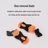Versatile Scraper Tool: Plastic & Metal Blade for Glue, Stain Removal, Screen Protector Application & Mobile Repair