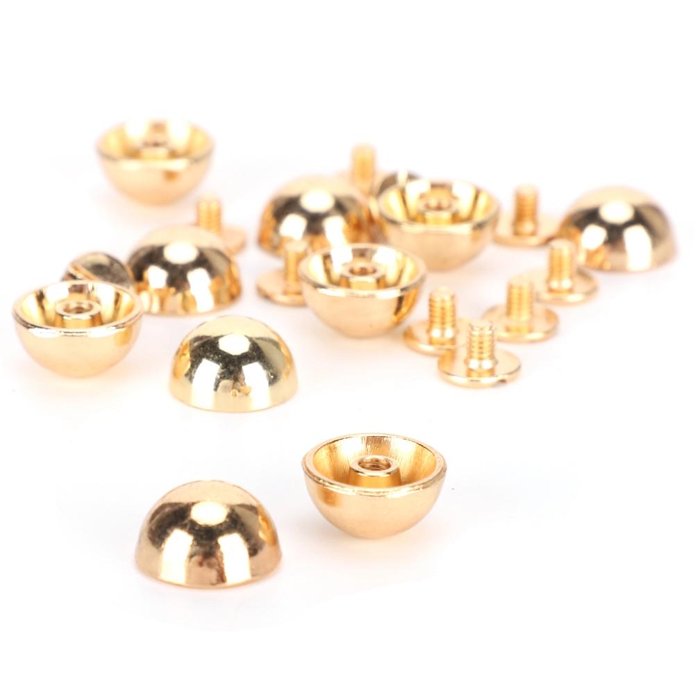 Mushroom Rivets Round Head Screw Dome DIY Stud Buttons for Bag Shoes Clothing Decor
