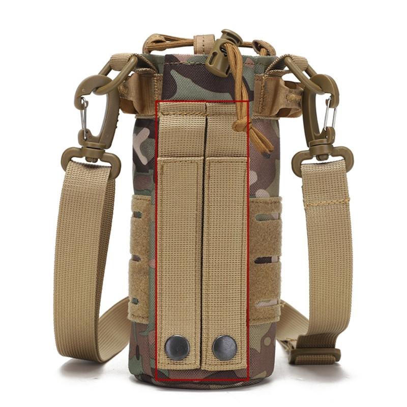 Water Bottle Holder Tactically Backpack Attachments Pouches Outdoor Water Bottle Carriers Bag for Gym Workout Hiking
