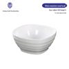 White Melamine 4.5-inch Square Rice Bowl
