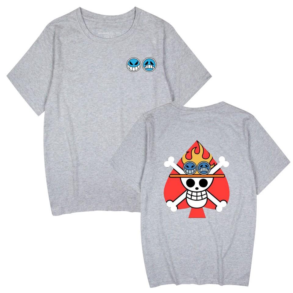 ONE PIECE T Shirt Cartoon Short Sleeve Casual Tee Shirt Funny Tshirts Vintage Clothes