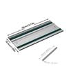 1/2Pc Track Saw Track Guide Rail Aluminum Extruded Guided Rails for Circular Saw Track Straight Cut DIY Woodworking Tools