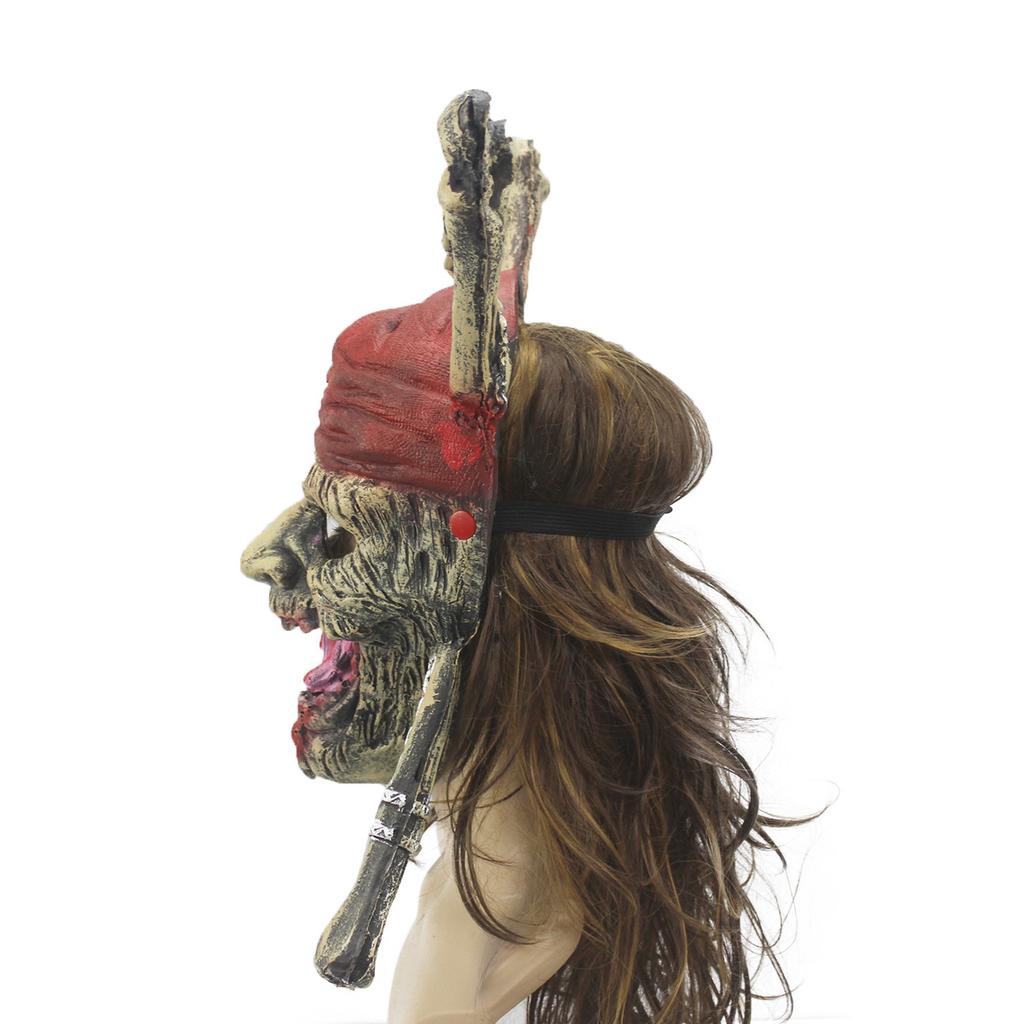 Priate SkullMask Men Horror Costume Mask Full Face Mask Props