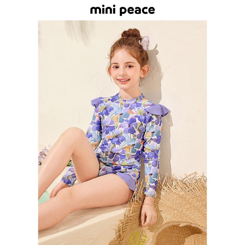 

Детский купальник с длинным рукавом для девочек MiniPeace FBLCF2472 120