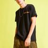 Men's Li-Ning Sports Fashion Collection T-Shirts Men's Black Crew Neck Moderate