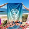 Manchester City FC Print Strandtuch, Vielseitiges Leichtes Saugfähiges Strandtuch für Pool Surfen Yoga Badezimmer, Perfektes Geburtstags-Urlaubsgeschenk