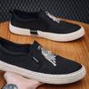 New Men Casual Loafers Classic Comfort Embroidered Tiger Shoes Letter Printing Slip On Footwear Male Soft Sole Sole Shoes