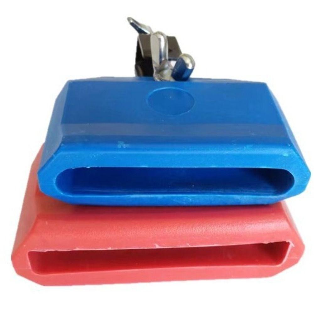 Cheering Bell Drum Clapper Jazz Style Drum Jam Block Durable Drum Bell Set  Kindergarten