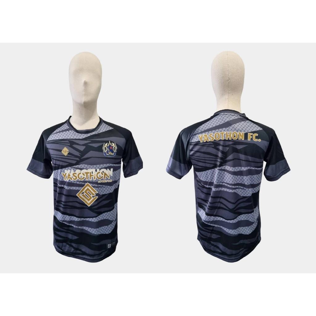 Thailand FOOTBALL League SOCCER Club Yasothon FC United TEAM Training JERSEY SHIRT Print Round Neck Unisex Men Women Quick Dry Short Sleeve Uniform