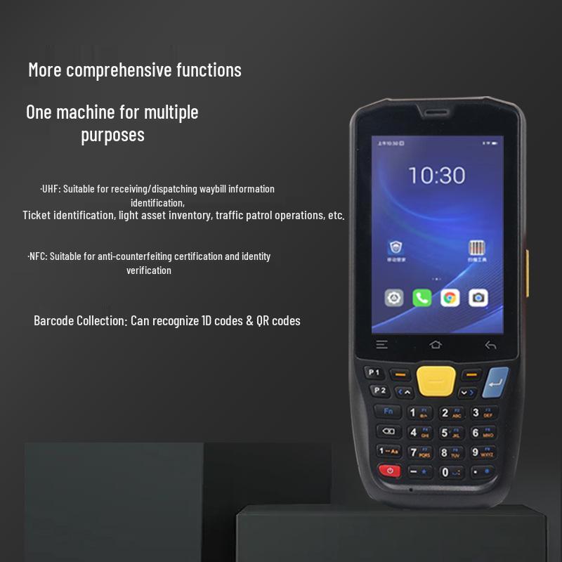 Smart RFID NFC UHF Barcode Scanner & Reader Handheld Terminal