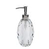 Flacone Dispenser Lozione in Vetro Cristallo Bagno Diamante Igienizzante Mani Shampoo Struccante Flacone per Acqua Regalo di Matrimonio