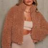 Women's Clothing, Plush, Cardigan, Short Jacket, Woolen Coat, Women's