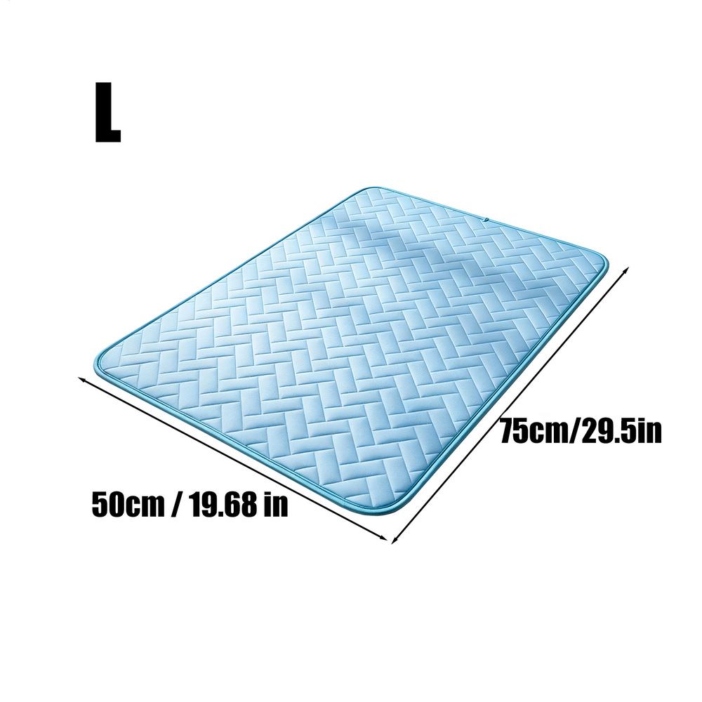 Ice Cool Upgrade Dog Cooling Mat Summer Pet Cold Bed Extra Large For Small Big Dogs Pad Breathable Pet Cat Cold Bed