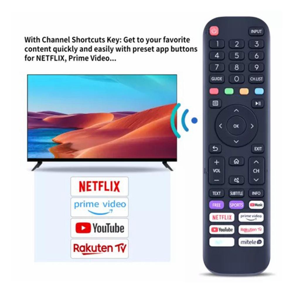 EN2AK30H Universal Remote Control Replacement For Hisense Smart Tvs