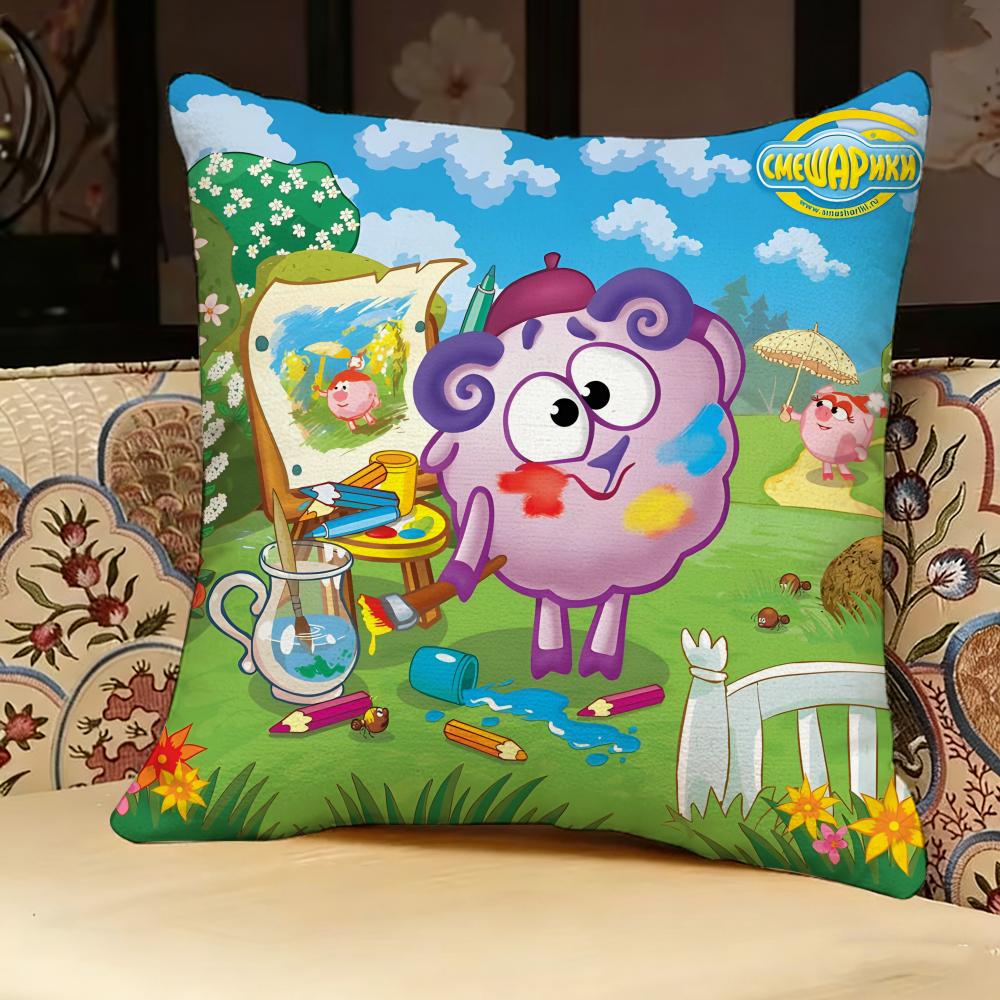 K-KikoRikis Cartoon Pillow Case Pillowcase, Double-sided Printed, Sofa Cushion, Bedroom Headboard Pillow