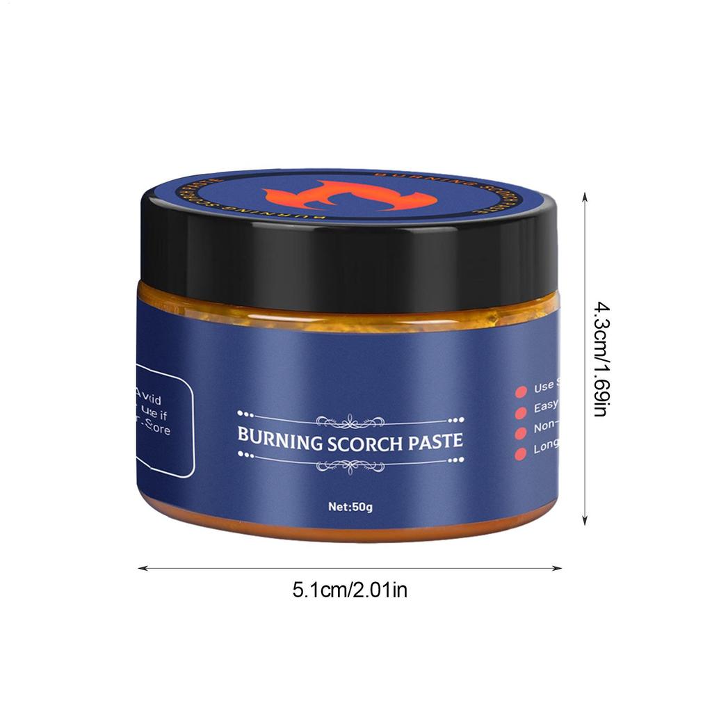 Mehrzweck-Brenn-Gel 50g Multifunktions-Holzbrennpaste Gel Außen für Zeichnungen DIY Holz Leinwand für Leder Papier Holz