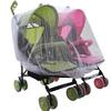 Baby Mosquito Insect Stroller Yellow Dust and Pollen Full Suitable for Twin Baby Car and Pet Repellent White Net, Repellent, Breathable, Sunshade,