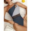 Sexy Leopard Swimwear One Pieces Swimsuit for Women 2022 High Waist Bikini Set Female Beach One Shoulder Swimming Bathing Suits