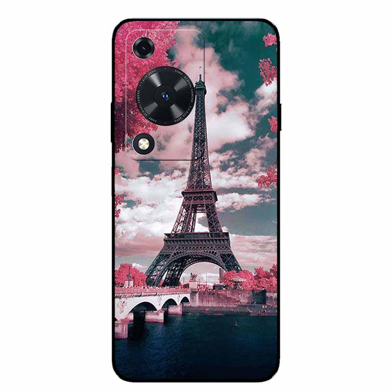 Phone Case For Huawei Nova Y63/ Y72S Case Animal Soft TPU Silicone Back Cover Case For Huawei Nova Y72S TPU Black Funda Nova Y63