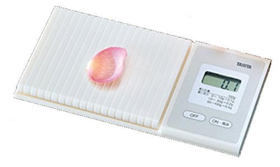 Tanita 1476 WH Portable Made in 100g Increments Scale, Japan, Capacity, 0.1g