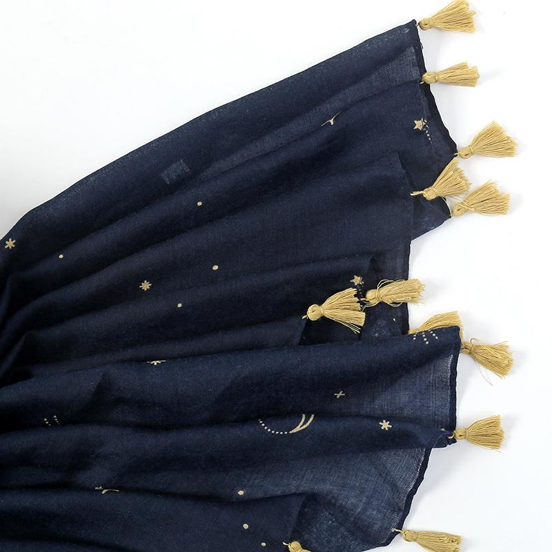 Fashionable Cotton Scarf For WomenBeach ShawlHeadscarf Cashmere Round Cover ScarfLuxury Brand Autumn And Winter Scarf