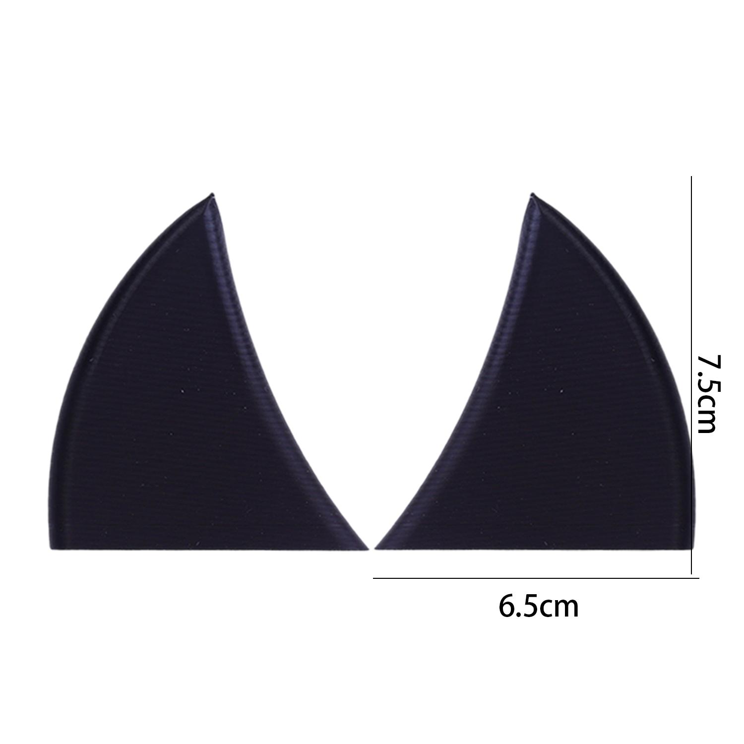 

Bumper Decoration Mounted Universal Decorative Rearview Mirror Car Sticker Halloween Gift 2pcs Black White 3D Car Teeth Sticker